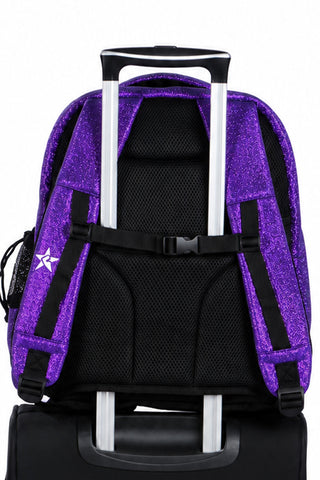 Amethyst Rebel Dream Bag Plus with White Zipper