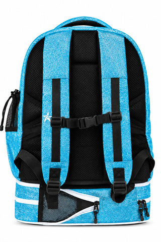 Arctic Blue Rebel Dream Bag Plus with White Zipper