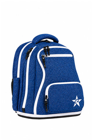 Royal Blue Rebel Baby Dream Bag with White Zipper