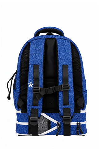 Royal Blue Rebel Baby Dream Bag with White Zipper