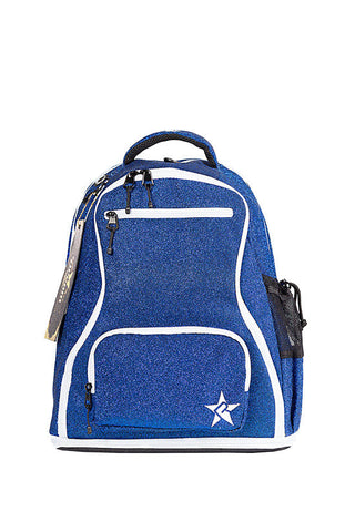 Royal Blue Rebel Baby Dream Bag with White Zipper